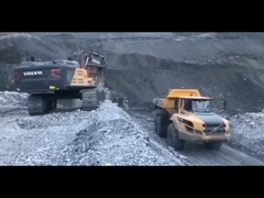 Máquina de excavación de excavadoras usadas Volvo 750DL Excavadoras usadas Volvo a la venta